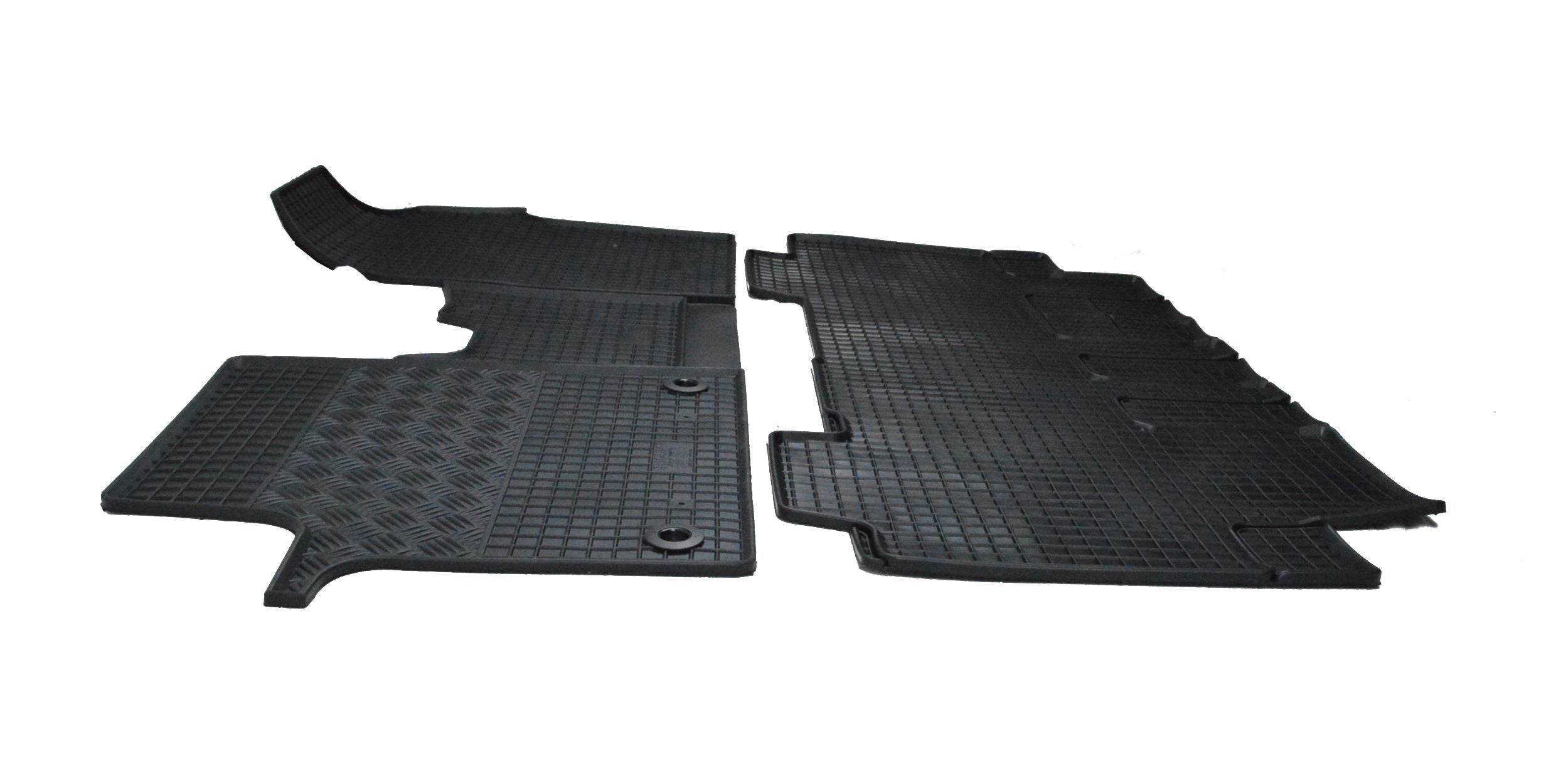 RIGUM-903911-904437-904420, Tappetini in Gomma per Citroen Jumpy dal 2016- 9 posti, Opel Vivaro dal 09/2019 - 9 posti (3