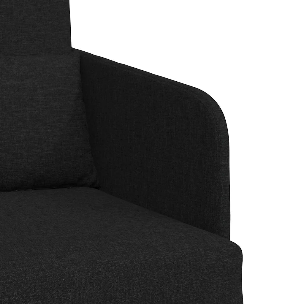 Divano letto Nero 65 x 80 x 83 cm Tessuto 4106639