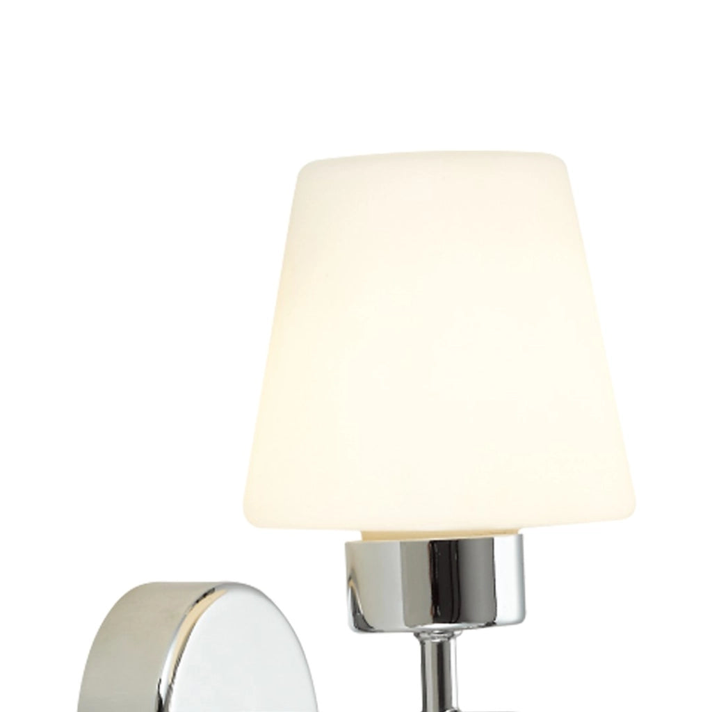 Applique LEE ML6383 cromata vetro bianco G9 7W Milagro