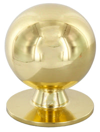 pomolo art.2172 oro lucido misura c 20 diametro 20 mm cod:ferx.18851