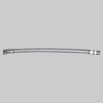FLESSIBILE IN ACCIAIO INOX 3/8 M X 3/8 F  cm 25     MADE IN ITALY