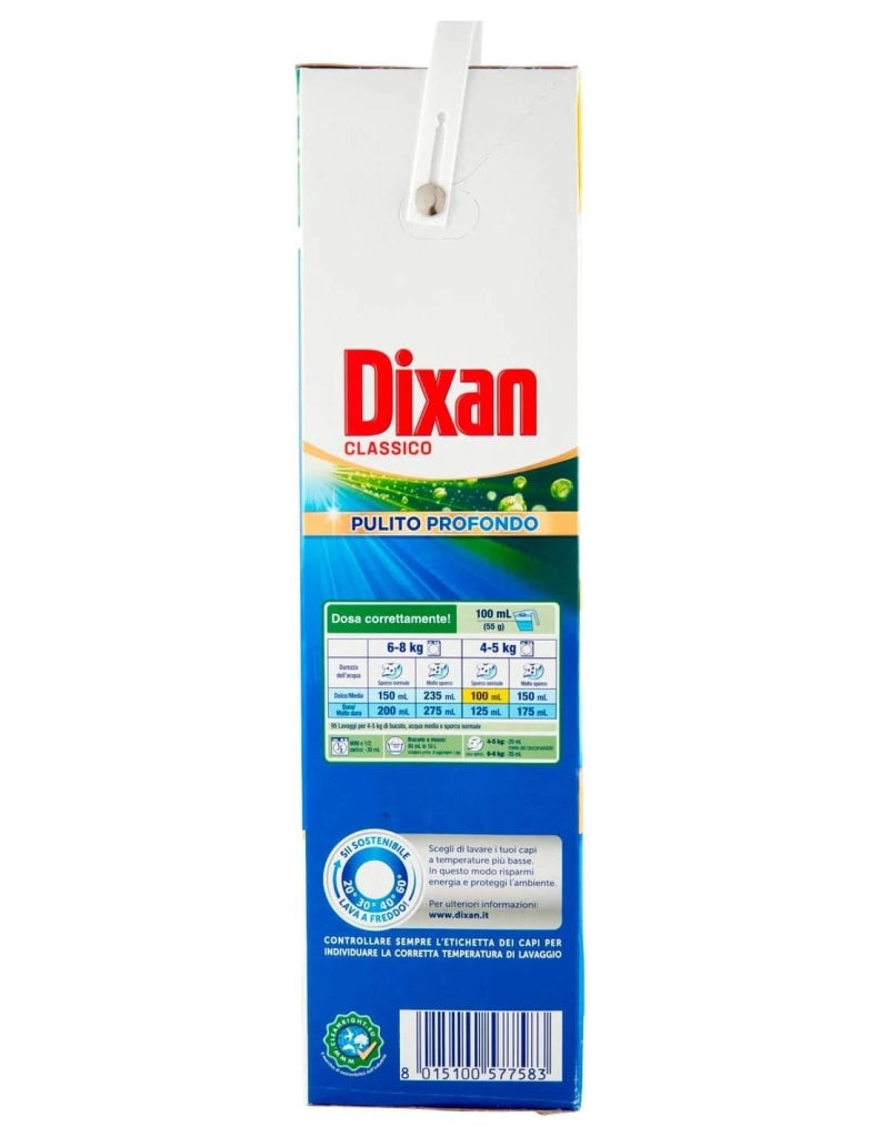 DIXAN FUSTONE LAVATRICE IN POLVERE 84 MISURINI CLASSICO 4.620 KG