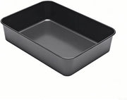 Piastre per forno, antiaderenti, teglia profonda per forno, per pane, torta, tiramisù, brownie 26 x 19 x 6 cm