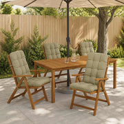 Cuscini per Sedia Alta in 4 Pezzi VIANEN 4 pcs 100% Poliestere 953750