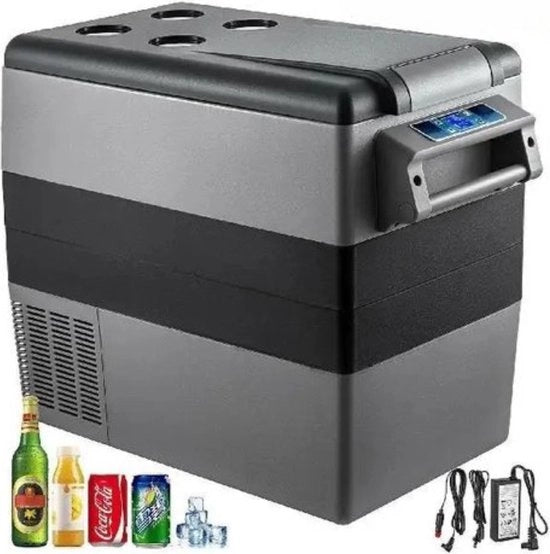 Frigorifero Portatile 55L - Raffreddatore - Frigorifero portatile - Raffreddatore - Elettrico - Frigorifero Portatile