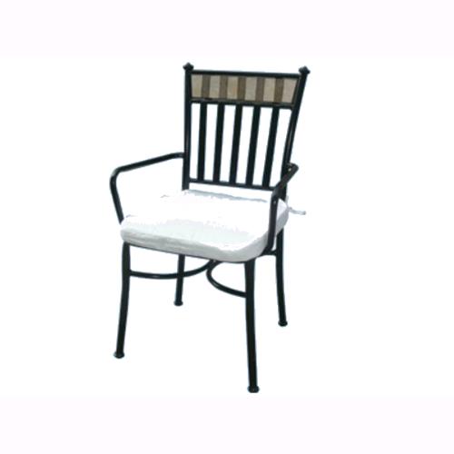 Sedia Da Giardino Con Cuscino Mod. Artdeco' Mosaico Per Esterni 42Xp51Xh91Cm 1Pz