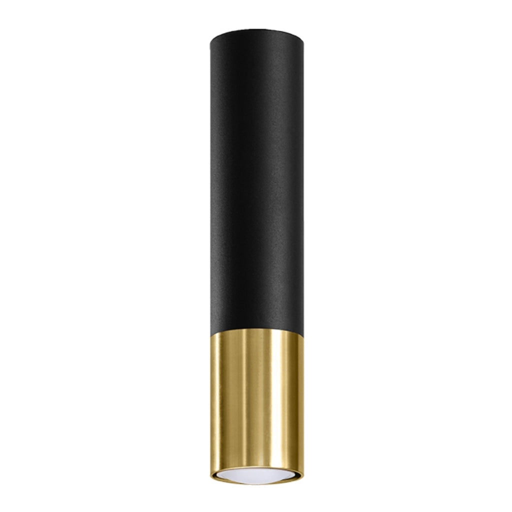 Plafoniera Pure Lume SPIREXEZ PU.0951 nero ottone GU10