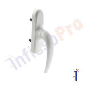 Maniglia cremonese Alutec vela A503220 Colore: Avorio RAL 1013