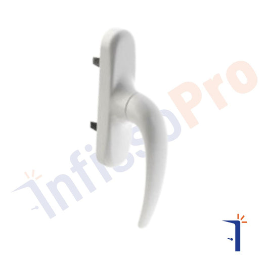 Maniglia cremonese Alutec vela A503220 Colore: Avorio RAL 1013