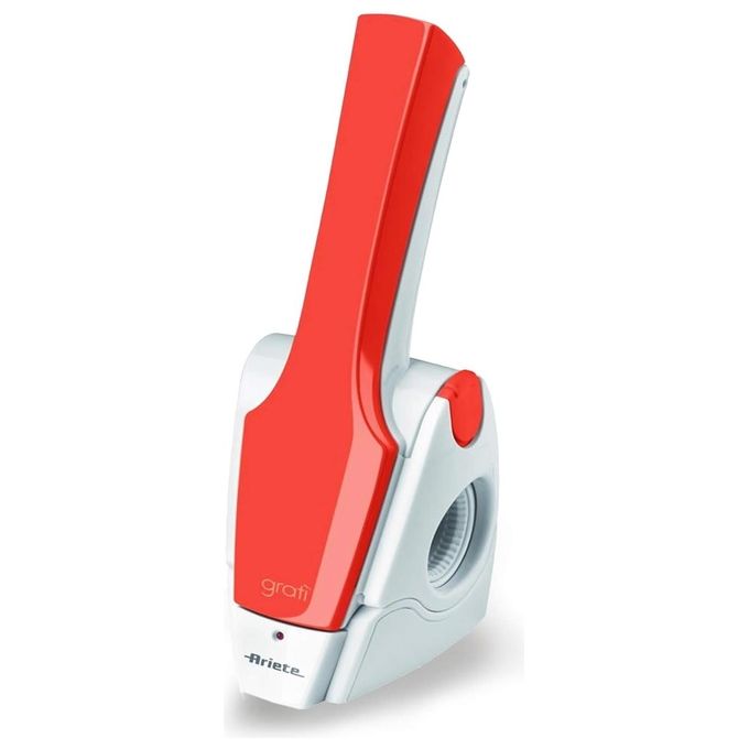 Ariete Gratì 2.0 Grattugia Elettrica Senza Fili Rullo Inox Bianco-Arancione