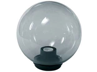 GLOBO FUME' CON BASE E PORTALAMPADE- - ø mm.250 max 60w - 2 pezzi