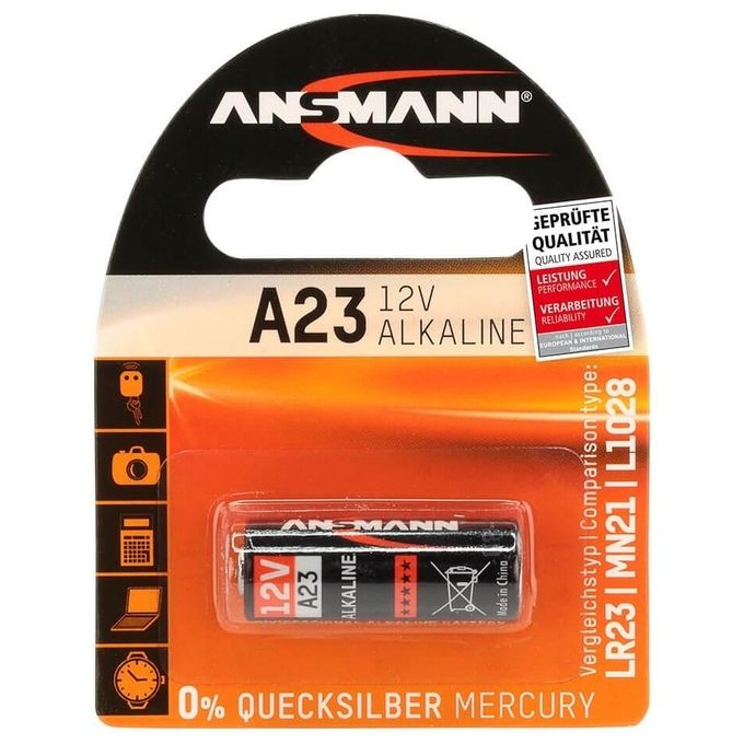 Ansmann A23 Batteria monouso Stilo AA Alcalino