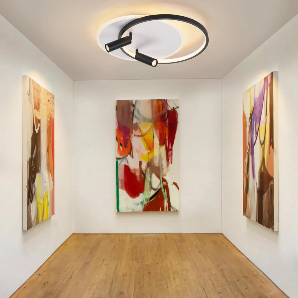 ZMH Faretto da soffitto LED 2 luci acrilico moderni dimmerabili per soggiorno