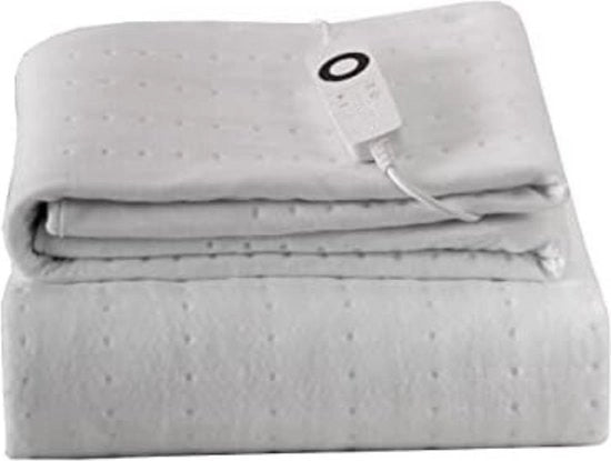 Deken Elettrico per Letto - Deken di Riscaldamento - Deken Elettrico per Letto - Bianco