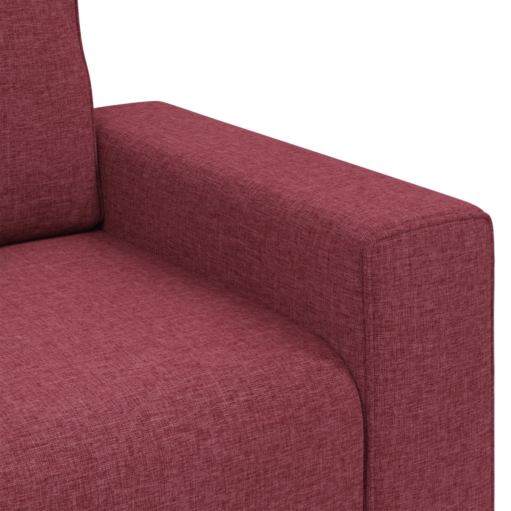 Poltrona  Rosso Vino 59 cm in Tessuto