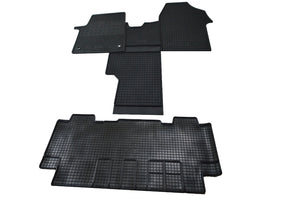 RIGUM-904413-904185, Tappetini in Gomma per Citroen Jumpy dal 2016-, Peugeot Expert dal 2016, Toyota Proace dal 2016 - 5