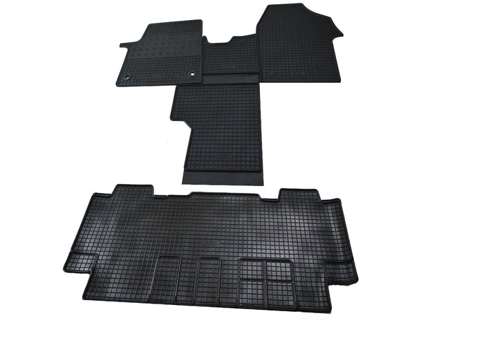 RIGUM-904413-904185, Tappetini in Gomma per Citroen Jumpy dal 2016-, Peugeot Expert dal 2016, Toyota Proace dal 2016 - 5