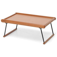 Foppapedretti Morfeo Vassoio da letto Rettangolo Noce, Nero