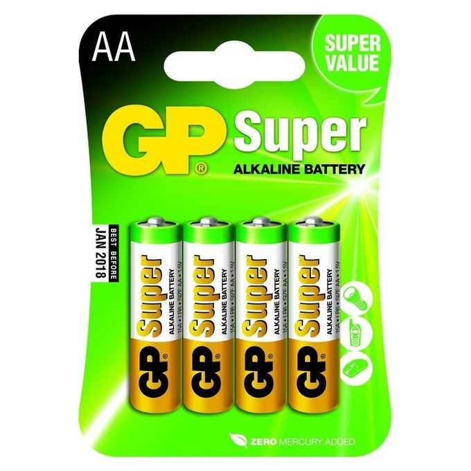 GP Batteries Super Alkaline AA Batteria monouso Stilo AA Alcalino