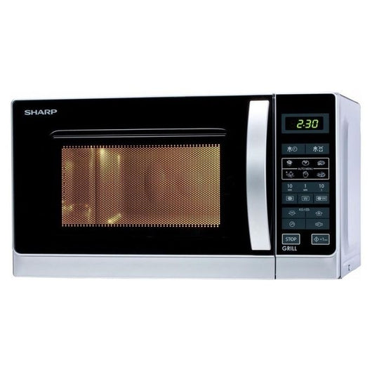 Sharp R-642INW forno a microonde Superficie piana 20 L 800 W Argento