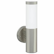 Lampada da Parete Esterna Argento 15 x 7,5 x 33 cm CFW6407832