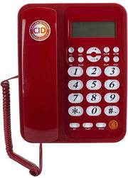 Telefonia per ufficio con riconoscimento numero - Telefono fisso - Funzioni handsfree - Telefono senza fili - Per anziani - Regolazione del volume
