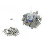 Trade Shop - Pietre Decorative Piatte Acquari Grigie 300 Gr Decorazione Piante Giardino 70267 -