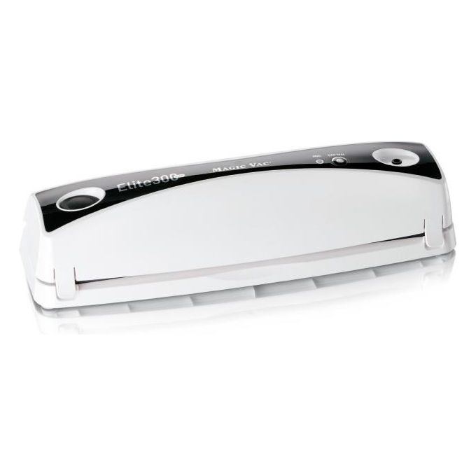 Magic Vac Elite 300 plus macchina per sottovuoto 780 mbar Nero, Bianco