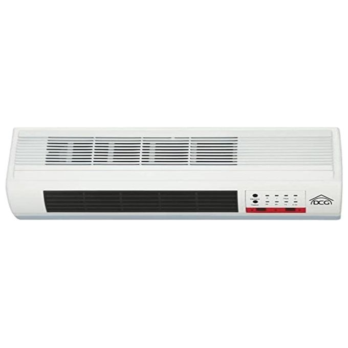 DCG Eltronic TCM 55 stufetta elettrica Bianco 2000 W Riscaldatore ambiente elettrico con ventilatore