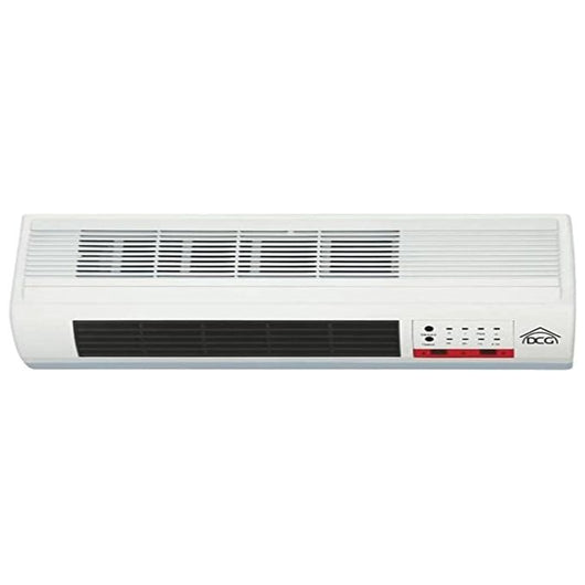 DCG Eltronic TCM 55 stufetta elettrica Bianco 2000 W Riscaldatore ambiente elettrico con ventilatore