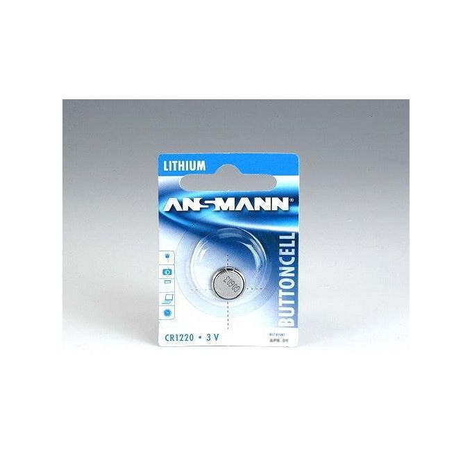 Ansmann Lithium CR 1220, 3 V Battery Batteria monouso Ioni di Litio