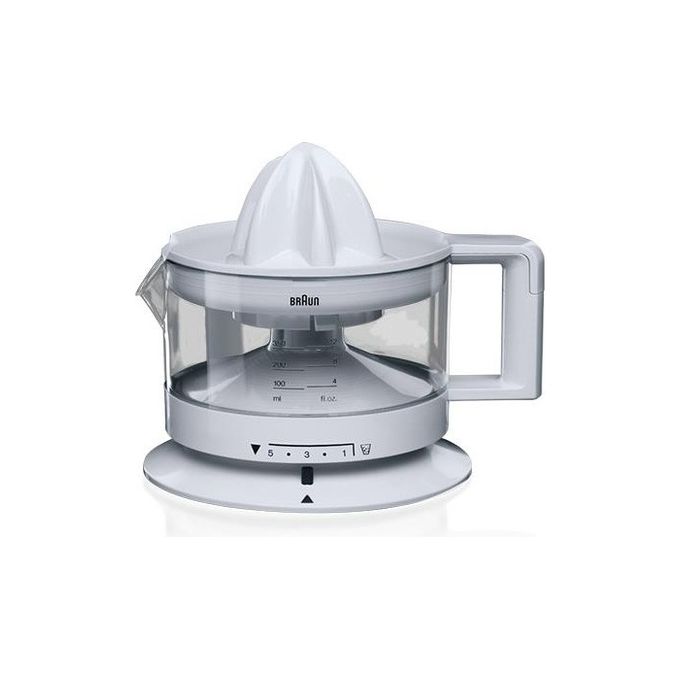 Braun TributeCollection CJ 3000 spremiagrumi elettrico 0,35 L 20 W Trasparente, Bianco