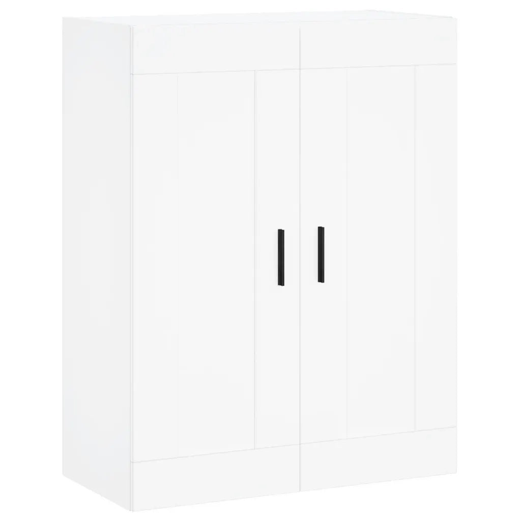 Credenza Bianca 69,5x34x180 cm in Legno Multistrato 3199889