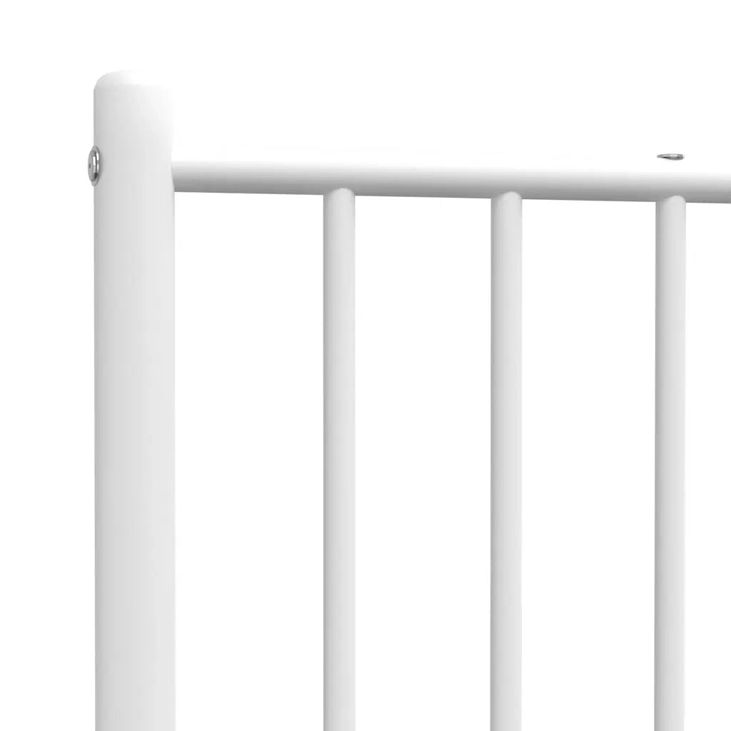 Testiera di Ricambio in Metallo Bianco 80 cm 350958
