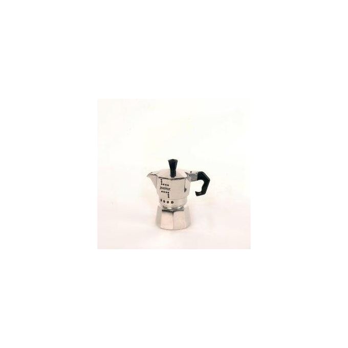 Bialetti 0000031/NW manual coffee maker Moka pot Nero, Acciaio inossidabile