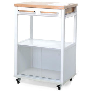 Foppapedretti Carrello Benchef Bianco/naturale