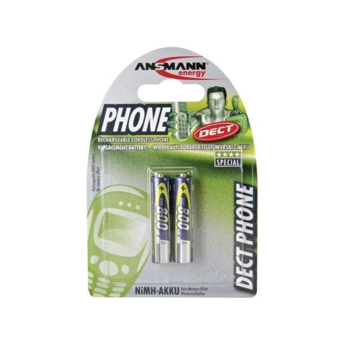 Ansmann 5035332 batteria per uso domestico Mini Stilo AAA Nichel-Metallo Idruro (NiMH)