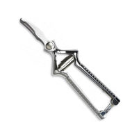 Masticatore Carne Cromato Curvo