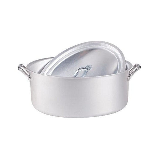Agnelli Casseruola Ovale Alluminio con Coperchio 34cm