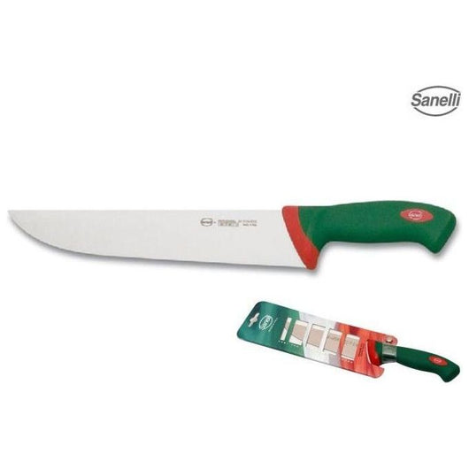 Sanelli Coltello da cucina Francese in acciaio inossidabile Verde 27cm
