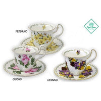 Ellegi Tazza The con Piattino Mesi Febbraio