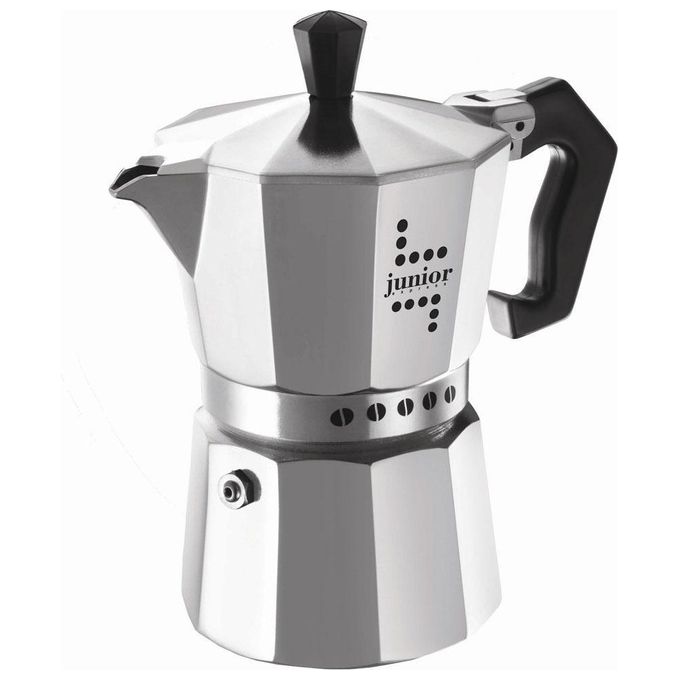 Bialetti Caffettiera Junior 2 Tazze Alluminio