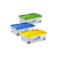Stefanplast Multibox Mario 60x40x18cm con Ruote