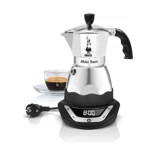 Bialetti EAsy Timer 6 Automatica Boccale per moca elettrico 0,3 L