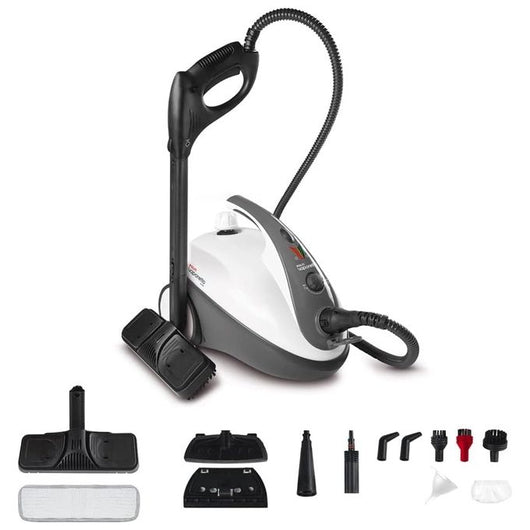 Polti Smart 30_S Pulitore a vapore cilindrico 1,6 L 1800 W Nero, Grigio, Bianco