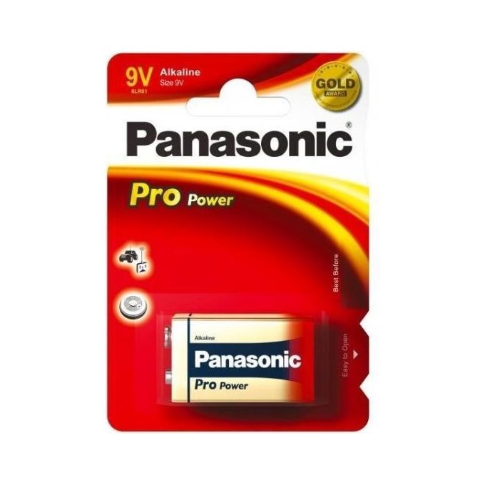 Panasonic Pro Power Batteria monouso 9V Alcalino