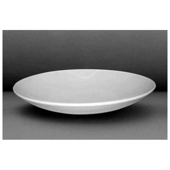 Lubiana Vassoio Tondo Fondo 30cm Rita Bianco