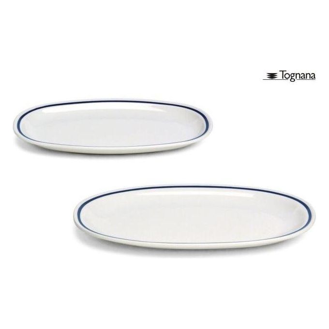Tognana Piatto Ovale 26cm Azeta Bleu 7420