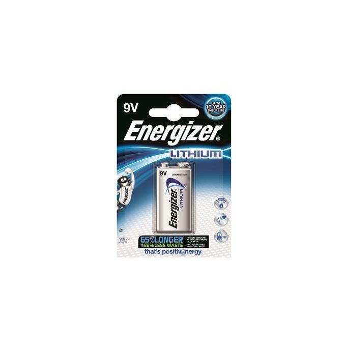 Energizer 7638900332872 batteria per uso domestico Batteria monouso 9V Litio