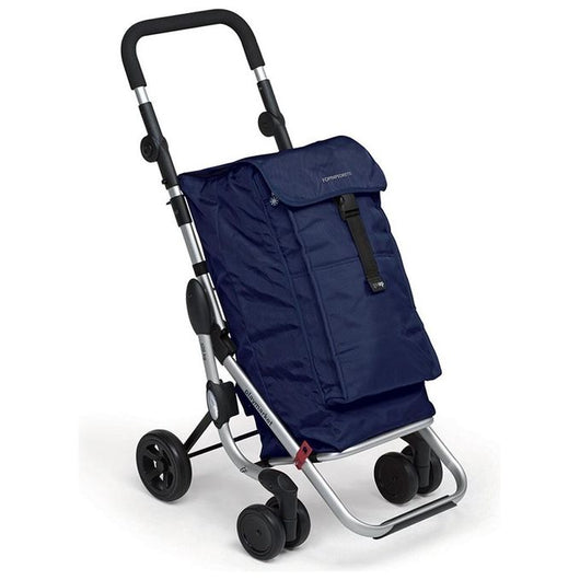 Foppapedretti Go Up Alluminio, Nero, Blu marino Borsa trolley